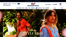 What Vineyardvines.com website looked like in 2023 (1 year ago)