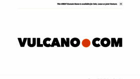 What Vulcano.com website looked like in 2023 (1 year ago)