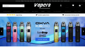 What Vapersonline.co.uk website looked like in 2023 (1 year ago)