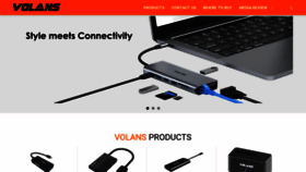 What Volans.com.au website looked like in 2023 (1 year ago)