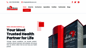 What Vediclifecare.com website looked like in 2023 (2 years ago)