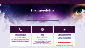 What Voyancedeluxe.ch website looked like in 2023 (This year)