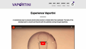 What Vaportini.com website looked like in 2023 (This year)