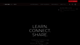 What Venturecafetokyo.org website looked like in 2023 (2 years ago)