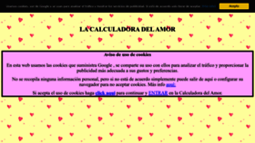What Vadelamor.com website looked like in 2023 (This year)