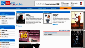 What Voixdunord.francebillet.com website looked like in 2011 (12 years ago)