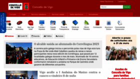 What Vigo.org website looked like in 2023 (This year)