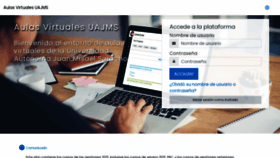 What Virtual.uajms.edu.bo website looked like in 2023 (This year)