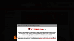 What Vyzbrojna.cz website looked like in 2023 (This year)