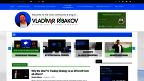 What Vladimirribakov.com website looked like in 2023 (This year)