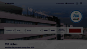 What Viphotels.com website looked like in 2023 (This year)