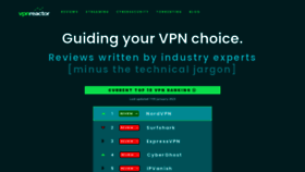 What Vpnreactor.com website looked like in 2023 (This year)