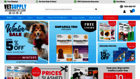 What Vetsupply.com.au website looked like in 2023 (This year)