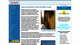 What Valencia-tourist-guide.com website looked like in 2023 (This year)