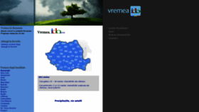 What Vremea.ido.ro website looked like in 2023 (This year)