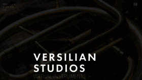What Versilstudios.com website looked like in 2023 (This year)