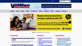 What Villman.com website looked like in 2023 (This year)