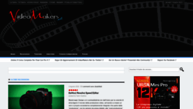What Videomakers.net website looked like in 2023 (This year)