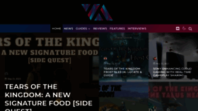 What Veryaligaming.com website looked like in 2023 (This year)