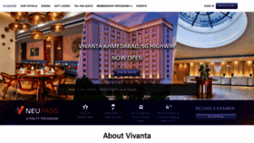 What Vivantahotels.com website looked like in 2023 (This year)