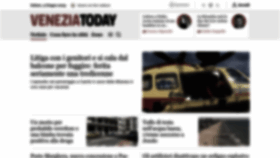 What Veneziatoday.it website looked like in 2023 (2 years ago)