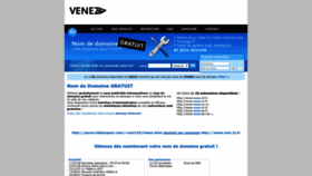 What Venez.fr website looked like in 2023 (2 years ago)