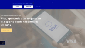 What Visa.com.ar website looked like in 2023 (This year)