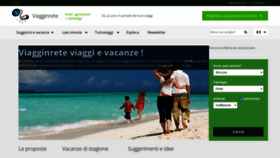 What Viagginrete-it.it website looked like in 2023 (This year)