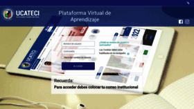 What Virtual.ucateci.edu.do website looked like in 2023 (This year)