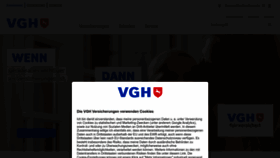 What Vgh.de website looked like in 2023 (This year)