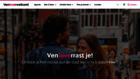 What Venloverwelkomt.nl website looked like in 2023 (This year)