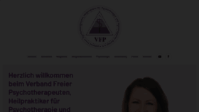 What Vfp.de website looked like in 2023 (This year)