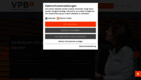 What Vpb.de website looked like in 2023 (This year)