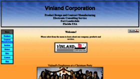 What Vinland.com website looked like in 2023 (This year)
