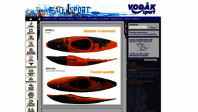 What Vodak-sport.cz website looked like in 2023 (This year)