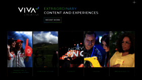 What Vivacreative.com website looked like in 2023 (2 years ago)