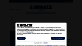 What Video.ilsecoloxix.it website looked like in 2023 (This year)