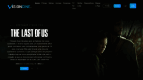What Visioncine.com website looked like in 2023 (This year)