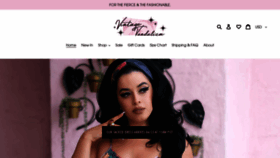 What Vintagevandalizm.com website looked like in 2023 (This year)