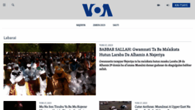 What Voahausa.com website looked like in 2023 (This year)