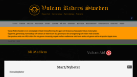 What Vulcanriders-sweden.org website looked like in 2023 (This year)