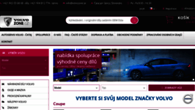 What Volvozone.cz website looked like in 2023 (This year)