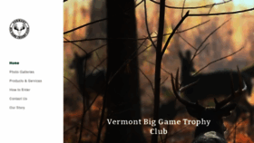 What Vermontbiggametrophyclub.com website looked like in 2023 (This year)