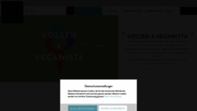 What Vossen.com website looked like in 2023 (This year)