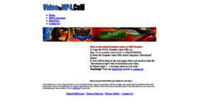 What Videotomp4.com website looked like in 2023 (This year)