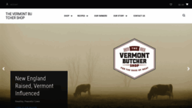 What Vermontbutchershop.com website looked like in 2023 (This year)