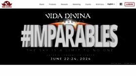 What Vidadivina.com website looked like in 2023 (This year)