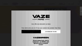 What Vaze-shop.com website looked like in 2023 (This year)
