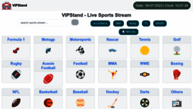 What Vipstand.pm website looked like in 2023 (1 year ago)