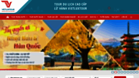 What Vietluxtour.com website looked like in 2023 (This year)